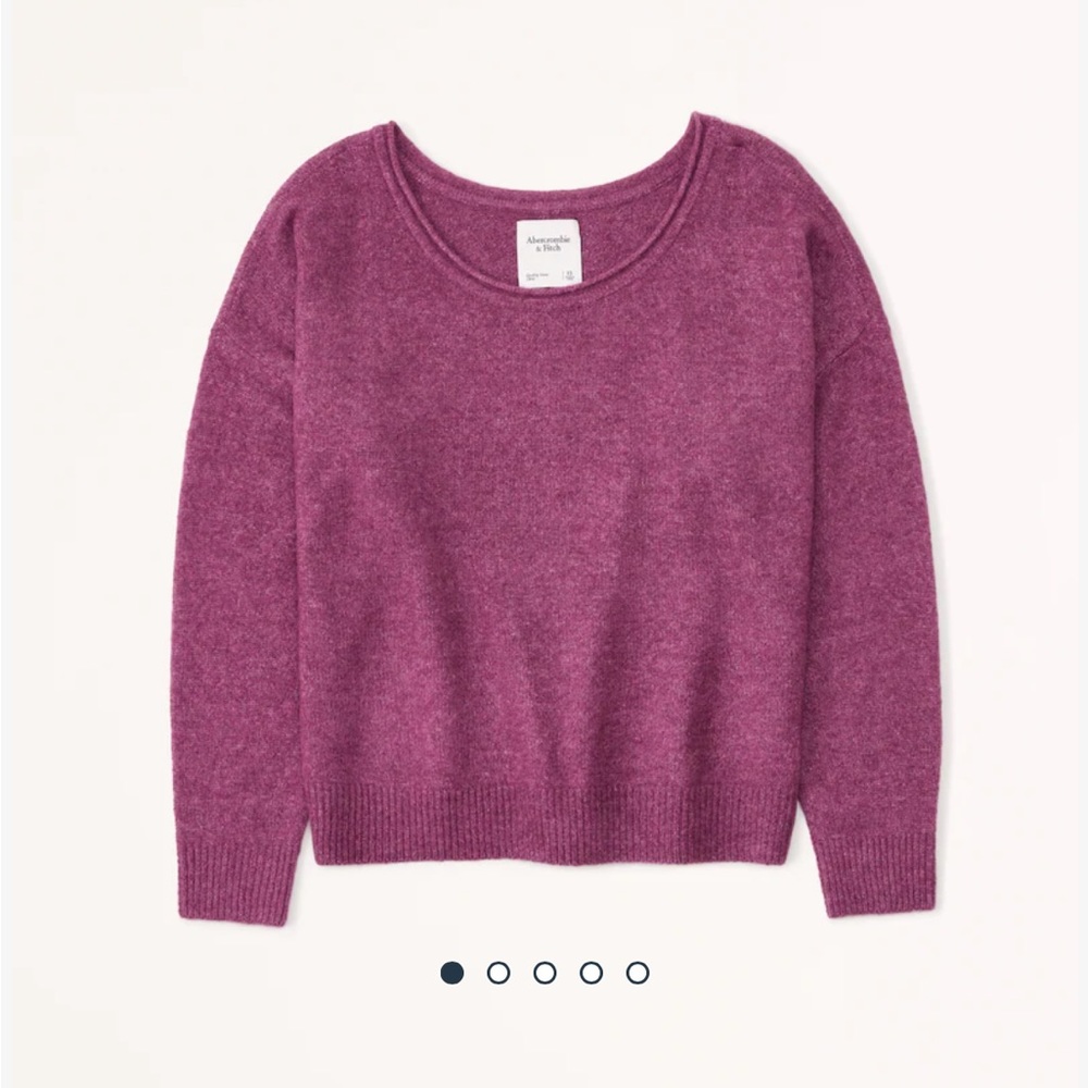 Abercrombie, Purple, Sweater, Oversized, Size XS, NWT